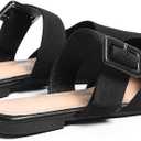 Pointed Toe Mules for Women FlatsSlip On Mules BacklessWide Width MulesMule Slides Flats Sandals, Size: 7