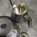 Elite Cuisine 1L Gooseneck Kettle - Black