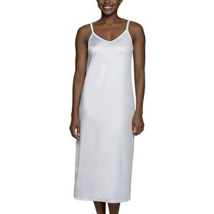 Vanity Fair Women's Anti-Static Nylon Full Slips for Under Dresses (S-5XL) (Medium, Reversible - 32" - White)
