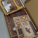 Fsolis Book Nook Kit DIY Scene Miniature Dollhouse Kit, 3D Puzzles for Adults, 108 Wooden Pieces, Bookshelf Decor Tiny House Mini Booknook Craft, Gift for Women Scale Model Lovers (Count Cat's Study)