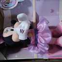 Just Play Minnie Disney Junior Mouse Sing and Dance Butterfly Ballerina Lights and Sounds Plush, Sings Just Like a Butterfly, Kids Toys for Ages 3 Up, 15 inches