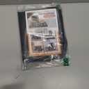 Heat Resistant Mats for Countertop - Fireproof 15x18 in Heat Resistant Mats for Air Fryer - Hot Pad Air Fryer Mat Compatible with Ninja,COSORI,Cuisinart for Coffee Maker, Toaster, Oven 2PCS - Black