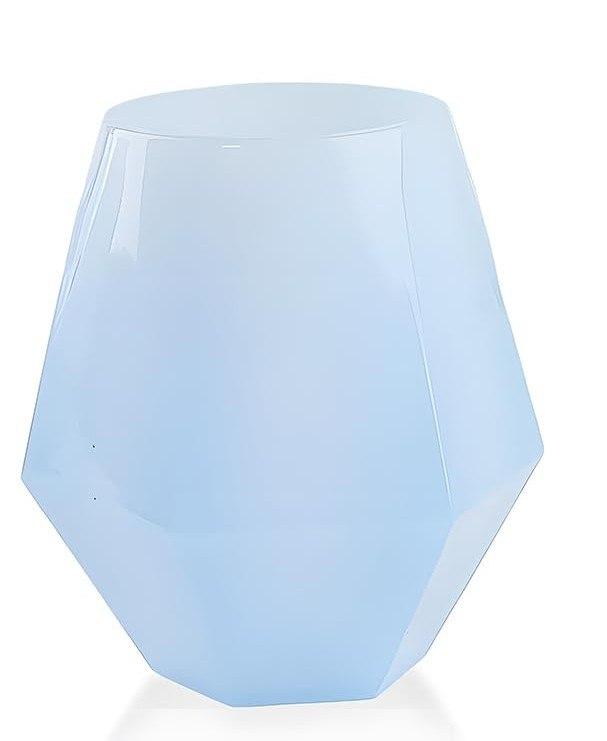 Wine2Go Diamond Silicone Wine Glasses 9oz, 2 Pack