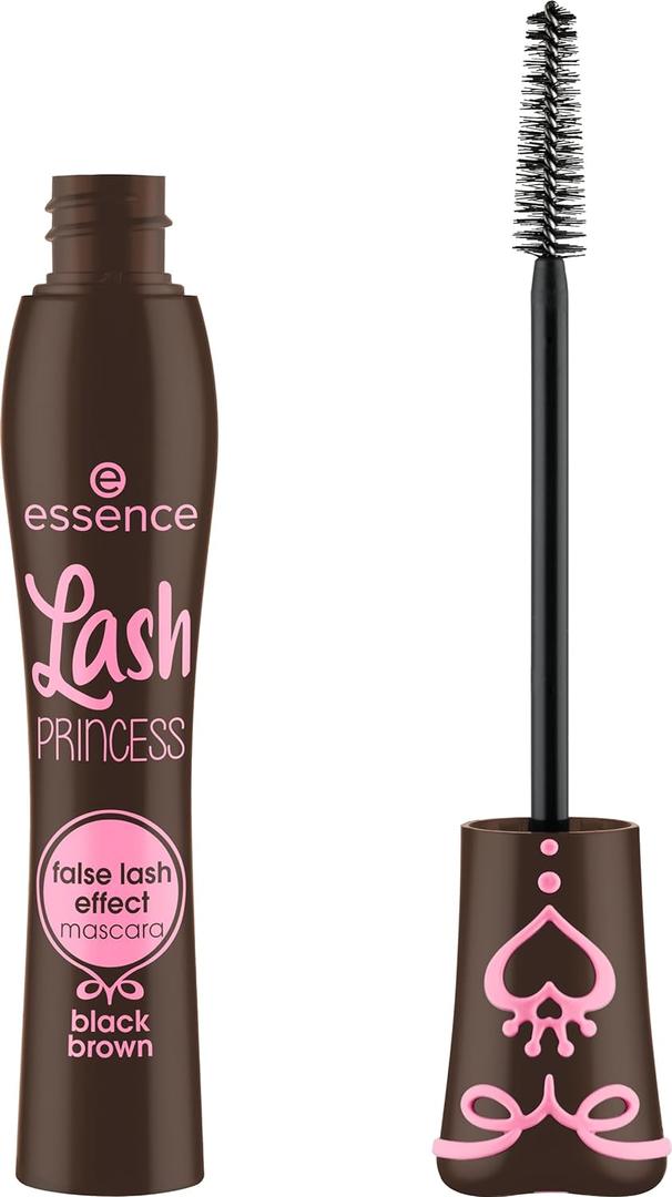 essence | Lash Princess False Lash Effect Mascara Brown (1 Pack) | Intense Volume, Length & Definition | Vegan, Cruelty Free & Paraben Free (0.4 Fl Oz, Pack of 1)