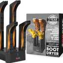 JobSite Boot Dryer - Mighty Dry with Heat Blower Fan - Fast Glove & Shoe Dryer - Helps Reduce Odor