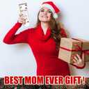 Christmas Birthday Gift for Mom Best Mom Ever Tumbler 20 oz Stainless Steel Insulated Coffee Tumbler with Lid Straw Brush from Daughter Son Husband for Xmas Mama Grandma Women Mothers in Law