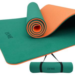 Yoga Mat Extra Thick pilates Mat 72"x24" with Carry Strap
