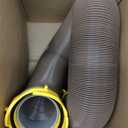 Camco Revolution 20-Ft Sewer Hose Kit - Features Translucent Elbow Fitting w/ 4-in-1 Adapter - Connects to 3 Slip or 3/3.5/4 NPT Threaded Sewer Connection (39634)