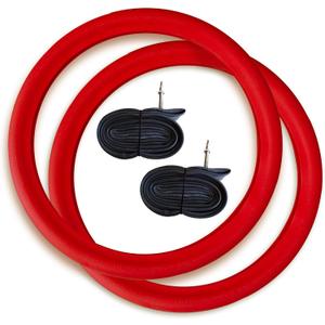Tannus Armour Tire Inserts, 2 No Flat Bicycle Tire Liners with 2 Tubes, Puncture Proof Bicycle Tube Protectors, Stops Flats Compatible with E-Bikes, Mountain Bikes and More, 26" x 1.95-2.5"