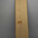 KIVY Dual Monitor Riser with Integrated Metal Shelf - Wooden desk shelf for top of desk - Wood monitor stand for desk 2 monitors / tv - Dual monitor stand riser for desk - Large walnut monitor stand