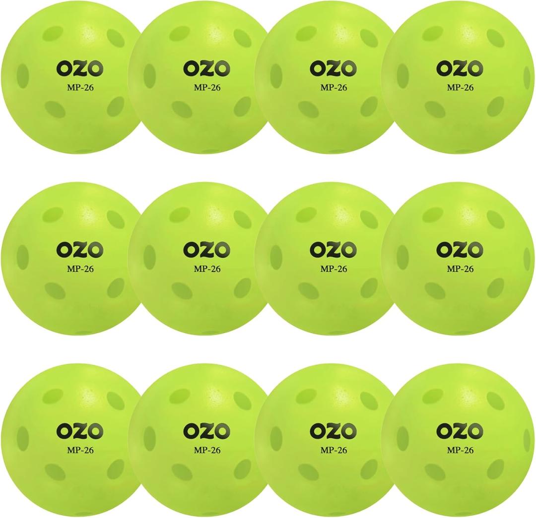 OZO Indoor & Outdoor Pickleball Ball Sets