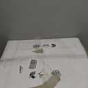 6-Light Globe Sputnik Chandelier Modern Black Sputnik Chandelier Mid Century Pendant Light Matte Black Finished with Clear Globe Glass Lampshade Chandeliers for Dining Room Kitchen