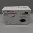 9 Inch Clear Wall Shelves, Acrylic Small Floating Shelf, Home Wall Display Shelf for Storage, Room Dcor, Space Saving, Items Organizer, Bathroom Organizer, 4 Pack