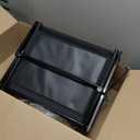 Extra Wide Dog Stairs for Large Dogs, Foldable Dog Ramp for Car with Non-Slip Surface, Lightweight Dog Stairs for Cars, Dog Steps for Cars, SUV, High Beds, Truck, Supports up to 250 lbs, 4 Steps