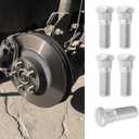 5PCS Wheel Studs, Steel Tire Studs, 49mm Long & M12x1.5 Steel Lug Bolts, Wheel Lug Stud Car Accessories Compatible with Chevy Lexus Toyota Scion Pontiac,Replace #610-266 90942-02049 (5Pcs)