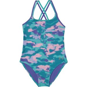 Under Armour Girls' One Piece Swimsuit (12, Radial Turq Camo) Under Armour Girls' One Piece Swimsuit (12, Radial Turq Camo)