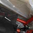 Walkers for Seniors, Rollator Walker with Seat, Walkers for Seniors with seat, 350 lb Capacity,with 8'' Big Wheels, Rolling Walker (Burgundy) (Red)