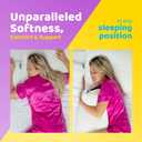 Marshmalloo Cooling Bed Pillow, Neck and Shoulder Support, Side Sleeper Bed Pillow for Sleeping for Longer, & Pain Free Sleep Adjustable Pillow with Cooling Technology (Queen Size, Firm Pillow)