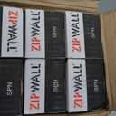 Zipwall SPN-PK6 Tapless Seals, 6-Pack, Black, 6 Count