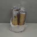 supernal 100Pack Christmas Gold Plastic Cups, Plastic Wine Glasses Disposable, Party Cup with Gold Xmas Tree Design, 10 oz Fancy Disposable Cup for Christmas Holiday Hot Cold Drinks Juice