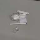 QWORK Safety Spring Door Closer, Used on Doors Up to 150 Lbs, Easy to Install to Convert Hinged Doors to Self-Closing