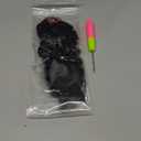 Human Crochet Hair for Black Women Burmese Curly Human Hair Crochet Bundles 18 Inch 50g Pre-Separated Feather Crochet Human Hair Wet and Wavy Invisible Crochet Hair Extensions Kit Natural Black