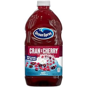 Ocean Spray® Cranberry Juice Drink, 64 Fl Oz Bottle (Pack of 8), Best By: 13 FEB 2026