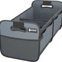 Sposuit Trunk Organizer for Car - 70L Collapsible Car Storage with 11 Pockets & Reinforced Handles, SUV Trunk Organizers for Grocery Cargo(Grey)