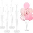 Balloon Stand Kit - 4 Sets with Balloon Sticks, Stands for Table & Floor, Archer with Base for Parties & Decorations