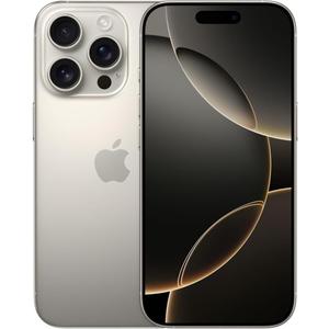 Apple iPhone 16 Pro, US Version, 512GB, Natural Titanium - Unlocked 