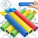 LQYoyz Water Gun, 6 Pack Super Water Soaker Blaster Squirt Guns 40 Ft Water Shooter Swimming Pool Beach Summer Party Outdoor Water Game Fighting Toys for Kids Boys Girls
