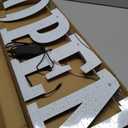 Open Signs for Business, 30"x10" Dimmable Large LED Open Light Up Sign with Hanging Installation for Salon Gym Cafes Store Office Bar Hotel Pubs Cold white