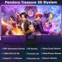 2026 Upgraded Arcade Console, Pandora Box,WiFi Download Games, Built in 36,800 Games,PSP/DC/N64 Simulators,3D Game, 4K HDMI Output, Suitable for TV/PC/Projector, 256GB TF Card, Retro Game Console, 25.2 x 8.66 x 2.75 inches
