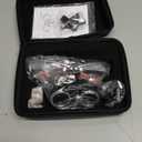 Loupes 2.5X 3.5X Magnification Binocular Magnifier Optical Glass Lens (3.5X, Silver)