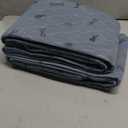 Washable Pee Pads for Small Pet, 2 Pack Reusable Pet Training Pads Washable,36x72 Absorbent Reusable Whelping Pads, Non-Slip Dog Mats with Bone Print for Rabbit Guinea Pig Hamster Puppy