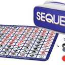 Goliath Sequence On-The-Go Game | Strategy Board Game with Canvas Travel Bag | 2-12 Players, Ages 7+