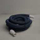 Pool Vacuum Hose, Heavy Duty Manual Swimming Pool Cleaner Hose With Swivel Cuff for Above Ground and Inground Pools, 1-1/2 Inch x 18 Ft