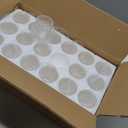 36 Pack Votive Candle Holders for Table Centerpieces, Clear Glass DIY Wax Filling Romance Tealight Candle Holders for Wedding Decor, Gift, Home Decoration（Clear,36）