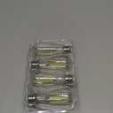 4-Pack Vintage Edison LED Bulbs, 60W Equivalent, 850LM 6W Edison Light Bulb Daylight White 5000K, ST58 LED Filament Bulb E26 Base, Non-Dimmable