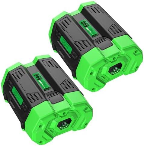 TOMAPEX 56V 5.0Ah Replacement for EGO 56v Battery BA2800 BA4200 BA1400, 5000mAh Lithium Ion Battery Compatible with All Power 56V CS1604 CS1804 CS1403 HT2400 LB6504 LB5804 LB6500 LB4800Tools 1 Pack