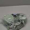 Bufims Silicone Baby Feeding Set, Baby Led Weaning Supplies, Eating Essentials Utensils with Suction Plate and Bowl, Pocket Bib, Sippy Cup with Lid, Forks Spoons Snack Container, for 6+ Months, Green