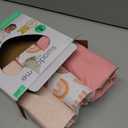 SwaddleMe by Ingenuity Monogram Collection Baby Swaddle, 100% Cotton, Improves Sleep & Calms Startle Reflex, 0-3 Months, Pocket Fold Design for Easy Changes, 1.0 TOG, 3-Pack - Rainbow