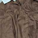 Women Hooded Faux Suede Bomber Jacket Front Zipper Long Sleeve Casual Autumn Winter Short Coat, Small