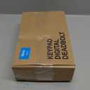 Veise Fingerprint Door Lock with 2 Lever Handles - Keyless Entry Door Lock, Electronic Keypad Deadbolt, Digital Smart Code & Front Handle Sets, Auto-Locking, Easy Installation, Satin Nickel