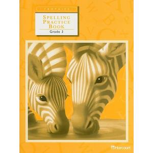 Spelling Practice Book: Grade 3 (Trophy)