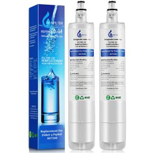 MMFILTER 847200 Water Filter Replacement for Fisher & Paykel 847200, Compatible with Fisher & Paykel Refrigerator Model Number E522 E422 E402 (2PACK)