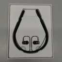 Hearing Aids, Bluetooth Hearing Aid for Seniors Adults, Neckband Rechargeable Hearing Amplifiers for Hearing Loss with Volume Control (Dark Black)