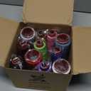 14 Pack Serger Thread Cones, Assorted Colors Polyester Thread, 40S/2-1600 Yards Overlock Sewing Thread for Sewing,Quilting,Serger Machines,Over Lock Thread,Piecing, Merrow & Hand Embroidery. (Medium)