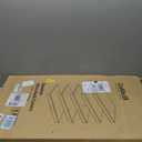 Gashell Wire Shelf Covers, Bamboo Wire Rack Covers for Pantry, Closet (5pcs, 30" W x 16" D)