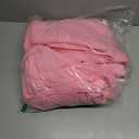 POLYTE Microfiber Quick Dry Lint Free Bath Towel, 57 x 30 in, Pack of 4 (Pink)